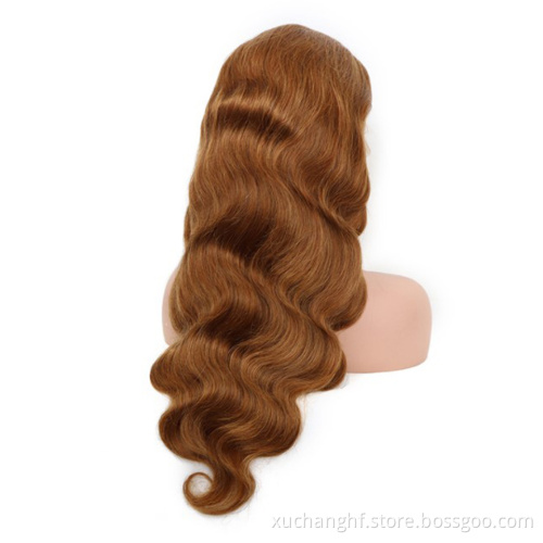 Wholesale Natural Hairline Affordable Wigs Online Brown Human Hair Wigs for black women Ladies For Sale Body Wave With Baby Hair